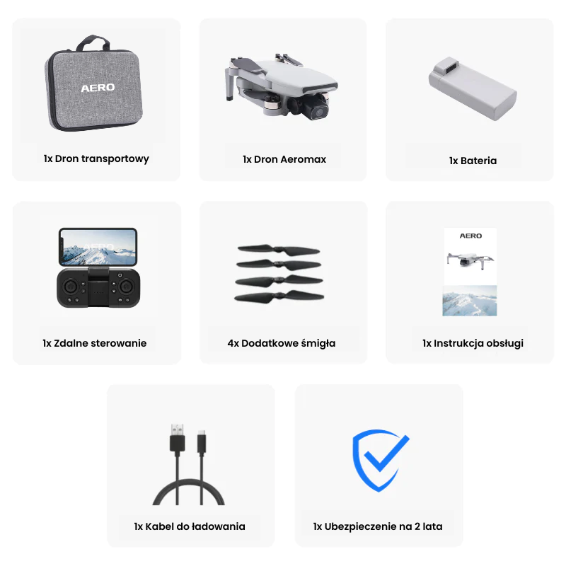 Dron Aeromax 4 K