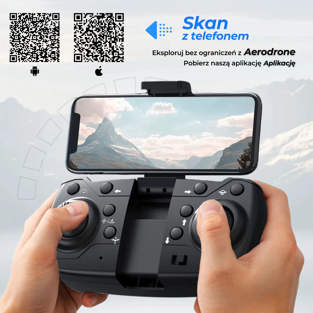 Dron Aeropro z kamerą 4K