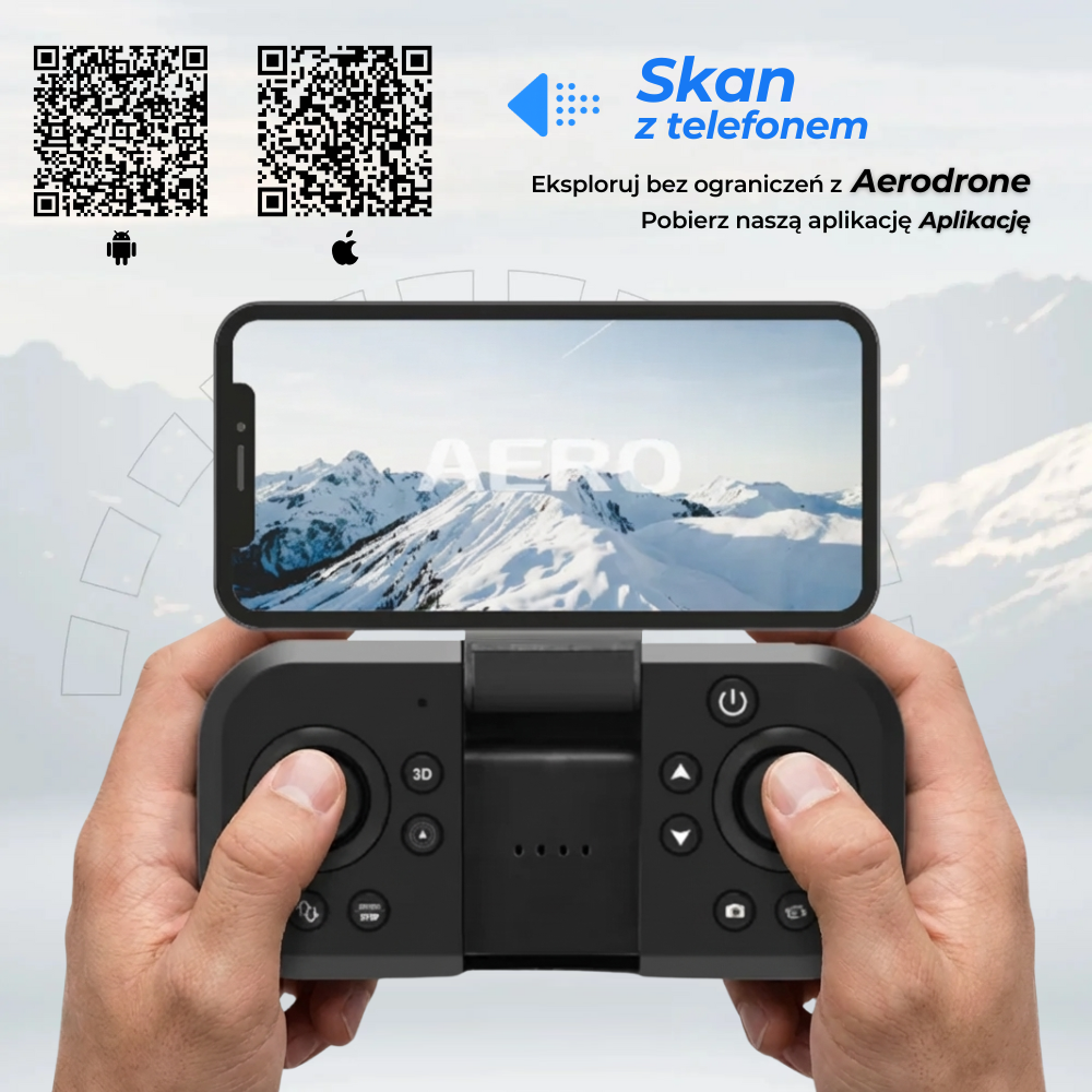 Dron Aerolite z kamerą 4K